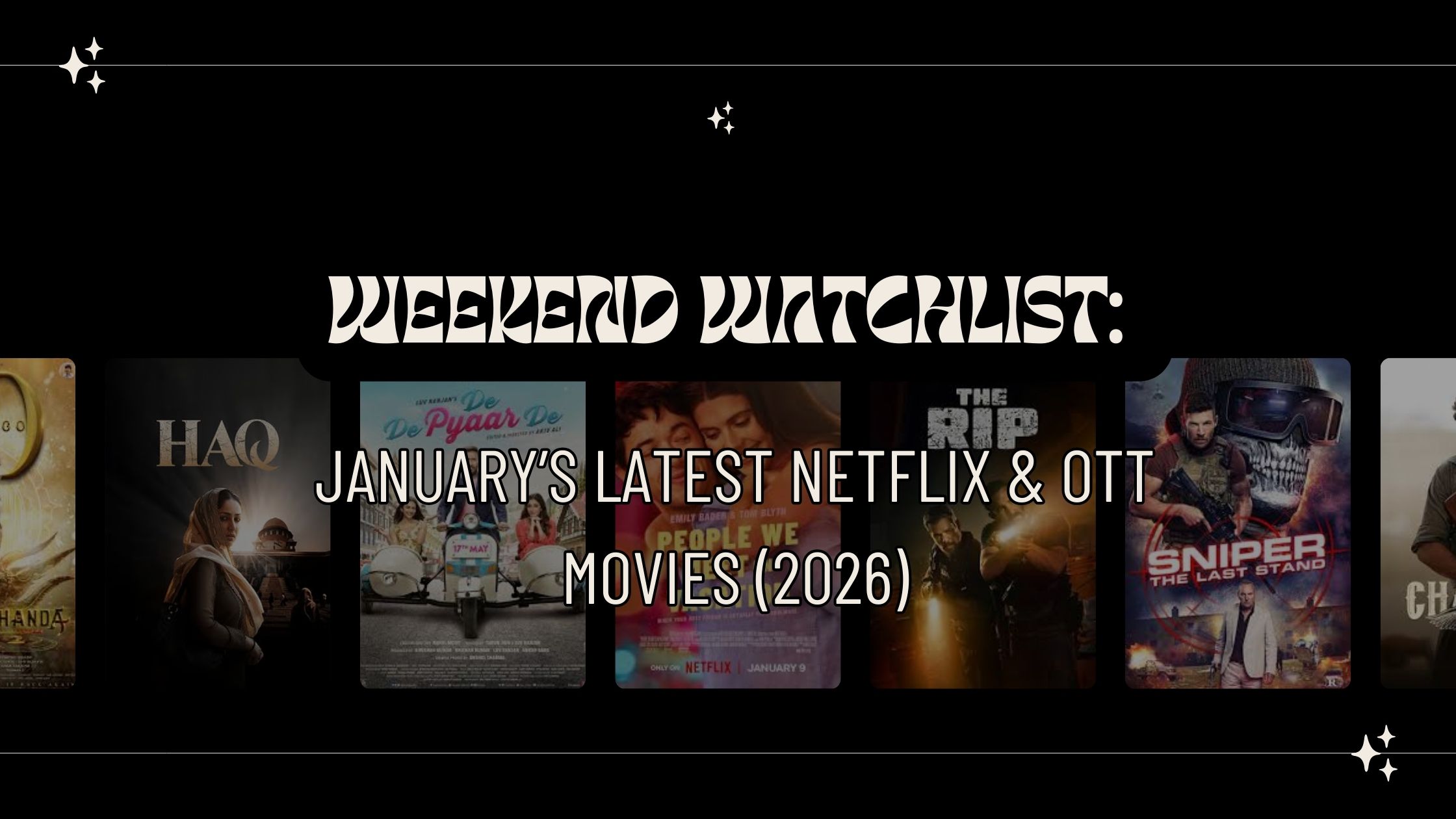 Looking for new Netflix movies in January 2026? Check out the latest releases, trending titles, and must-watch films streaming on Netflix this month.